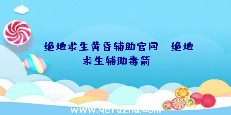 「绝地求生黄昏辅助官网」|绝地求生辅助毒箭